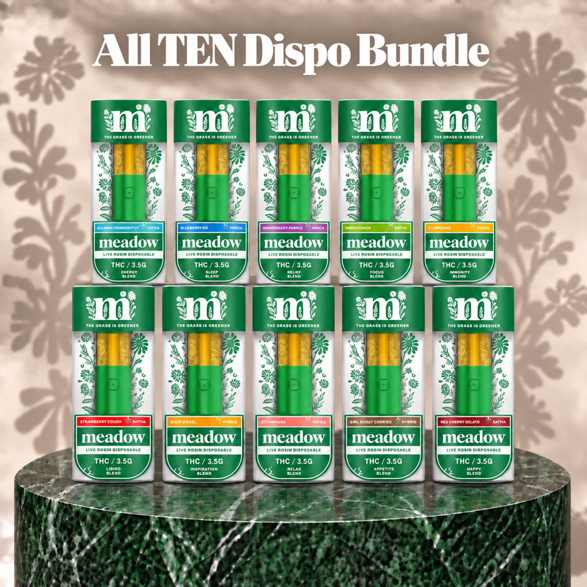 All Ten Dispo Bundle