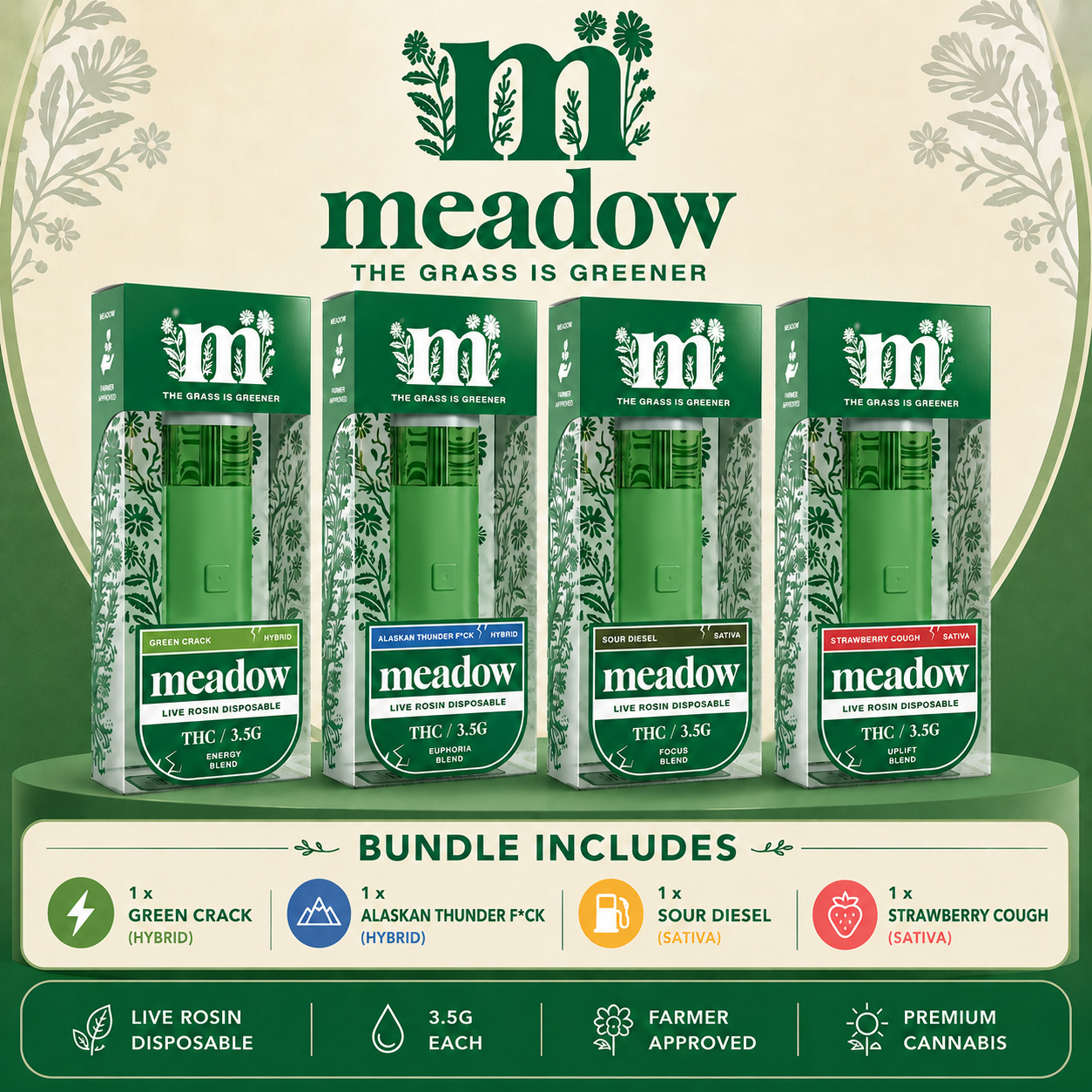All Sativa Disposables Bundle