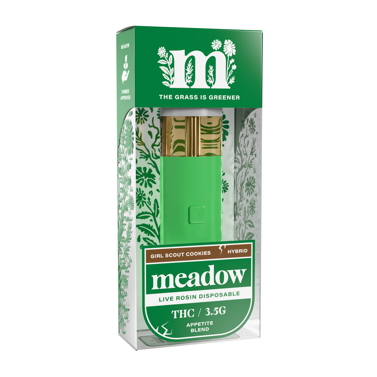 Grandaddy Purple Relief Blend THC 3.5G Disposable – Meadow Hemp