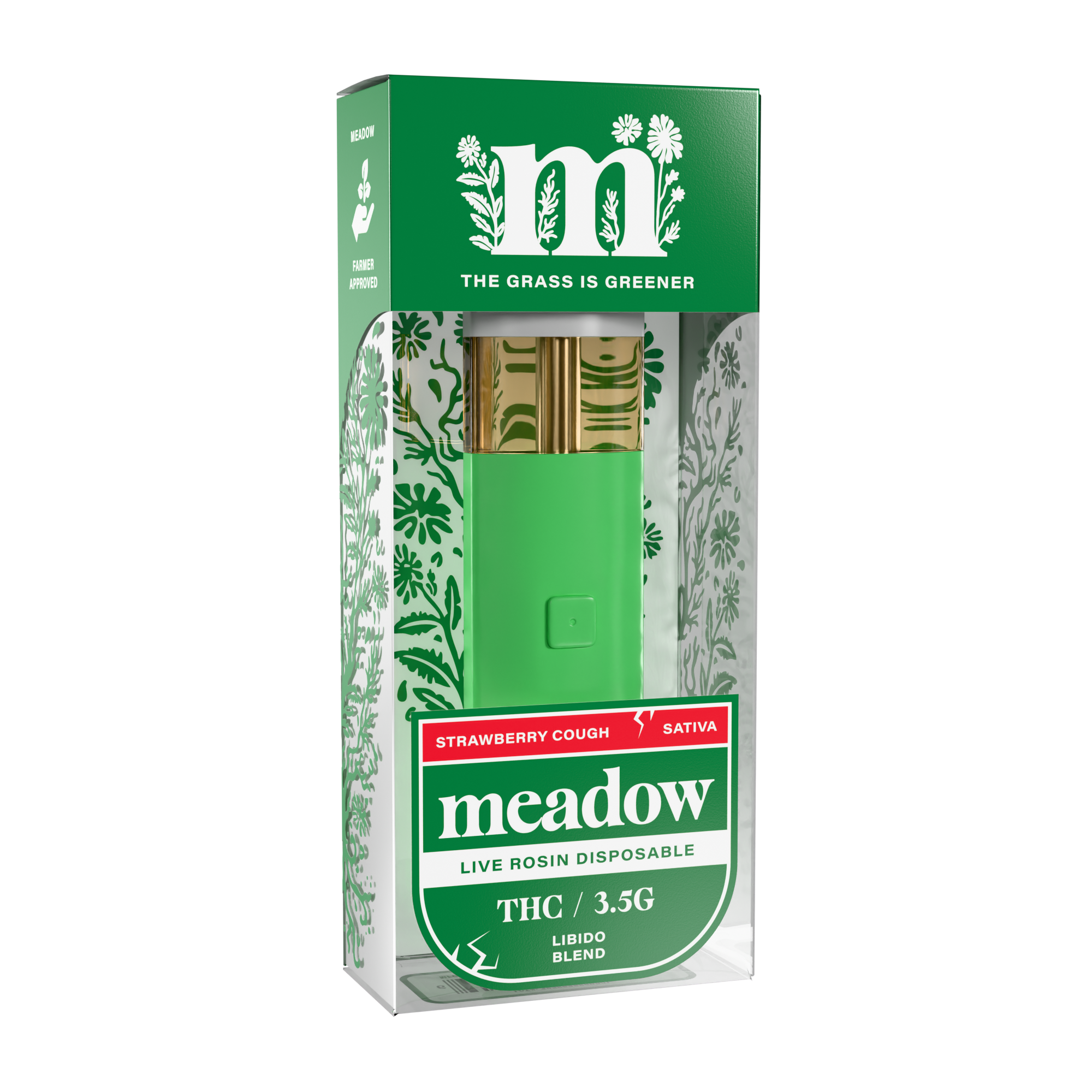 Strawberry Cough Libido Blend THC 3.5G Disposable