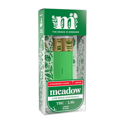 Strawberry Cough Libido Blend THC 3.5G Disposable – Meadow Hemp